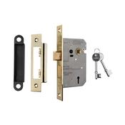 Electro Brassed 3 Lever Lock - 2.5" (64mm) image