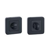 Flat Black WC Square Thumbturn Set image