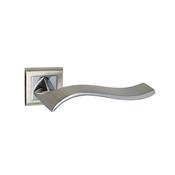 Incus Nickel Brushed &amp; Polished Chrome Square Rose Handle (End of Line) image