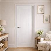 Mexicano White Primed Door (40mm) - 78" x 30" (1981 x 762 x 40mm) image