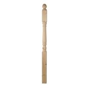 Redwood Pine Standard Newel Post - Standard Half Post (90 x 44 x 1500mm) image