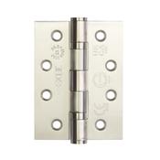Satin Chrome 4" (100mm) Grade 13 Ball Bearing Hinge image