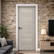 Vancouver Stone Grey Laminate Door (40mm) - 78" x 30" (1981 x 762 x 40mm) image