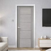 Vancouver Urban Grey Laminate Door (35mm) - 78" x 24" (1981 x 610 x 35mm) image