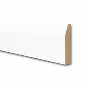 White Primed Bevelled Skirting - 5" (119 x 18 x 4200mm) Length image