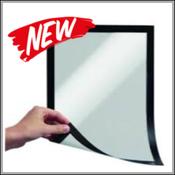 Surface Mountable Magnetic ECO Info-Frame with Self-Adhesive Backing - Douglas Displays Limited image