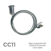 CC11 Sign Suspension Kit - Douglas Displays Limited