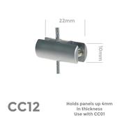 CC12 Double Panel Clamp - Douglas Displays Limited