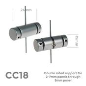 CC18 Double Sided Support - Douglas Displays Limited