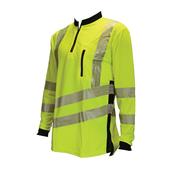 Treehog THHV2010 HV Yellow T-Shirt - Long Sleeve