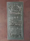 Framed Reindeer Sleigh Silver