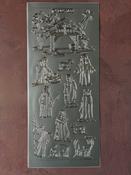 Christmas Nativity Scene Silver