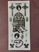 Church Window Transparent Silver
