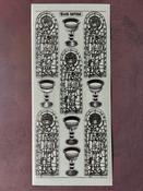 Stained Glass Transparent Silver