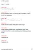 What Katy Did (Dorry Speaking)