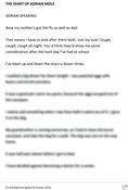 The Diary of Adrian Mole (Adrian Speaking)