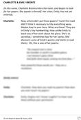 Charlotte &amp;amp; Emily Bronte (Charlotte and Emily Speaking)