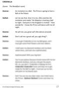 Cinderella (Desiree and Delilah Speaking)