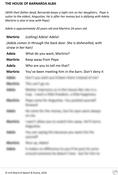 The House of Barnarda Alba (Martirio and Adela Speaking)
