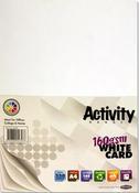 PREMIER ACTIVITY RANGE A4 160gsm CARD 250 Sheets, White image