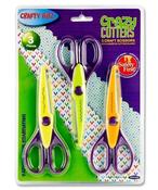 CRAFTY BITZ Card 3 Crazy Cutters Craft Scissors image