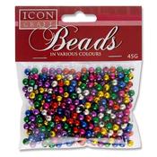 ICON CRAFT 45g Bag Metallic Beads image