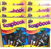Scrapbooks: Box of 48 Books - A4+ Size - Black Pages