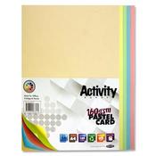 PREMIER ACTIVITY A4 160gsm Card 50 Sheets - Pastel
