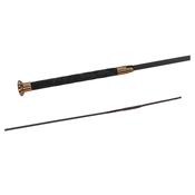 Fleck Dressage Whip Premium Coffee 03729