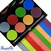 Mehron Paradise Makeup AQ – 8 Color Palette – Tropical | Dublin Body Paint image