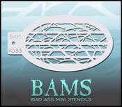 Bad Ass Stencils - BAM 1033 - Trees and Branches | Dublin Body Paint