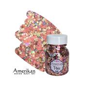 Amerikan Body Art Pixie Paint Glitter Gel - Be Mine (Rose Gold) | Dublin Body Paint image