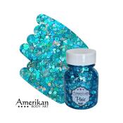 Amerikan Body Art Pixie Paint Glitter Gel - Blue Monday | Dublin Body Paint