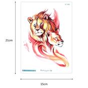 Temporary Tattoo LC-565 Lions | Dublin Body Paint image