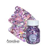 Amerikan Body Art Pixie Paint Glitter Gel - Purple Rain | Dublin Body Paint image