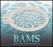 Bad Ass Stencils - BAM 3013 Teardrop Pattern | Dublin Body Paint