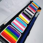 Diamond FX Face Painting Palette – One Stroke Palette – Pride Face Painting Palette | Dublin Body Paint image