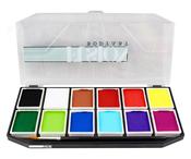 Fusion Body Art Palette - Sampler Palette 12 Colours | Dublin Body Paint image