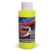ProAiir Hybrid Fluorescent Yellow 60ml (2oz) UV Neon Airbrush Paint | Dublin Body Paint