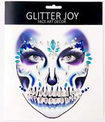 Face Gems - Skull - Sapphire Blue | Dublin Body Paint image