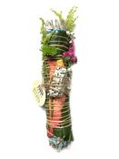 Ritual Gypsy - Ritual Sage Wand with Dalmatian Jasper - 9" | Dublin Body Paint image
