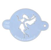 TAP 096 Face Painting Stencil - Dancing Little Fairy | Dublin Body Paint image