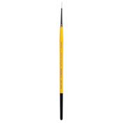 Kingart Premium White Nylon 7950 Gold Grip Series Round Artist Brush 1 | Dublin Body Paint