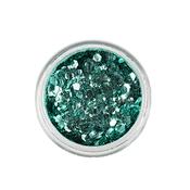 Superstar Biodegradable Face &amp; Body Glitter - Turquoise Chunky Mix Bioglitter | Dublin Body Paint image
