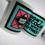 Dublin Body Paint "I didn't recognise you with your clothes on!" Mug | Dublin Body Paint image