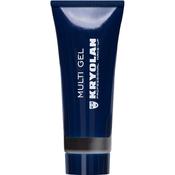 Kryolan Multi Gel Black (Suitable for Skin and Hair) 50ml Tube | Dublin Body Paint