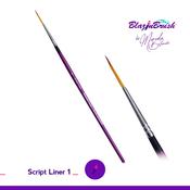 Blazin Brush by Marcela Bustamante - Script Liner #1 | Dublin Body Paint