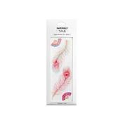 PAPERSELF Temporary Tattoo - Pink Feathers | Dublin Body Paint image