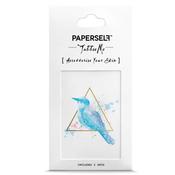 PAPERSELF Temporary tattoo - Blue Bird Mini | Dublin Body Paint image