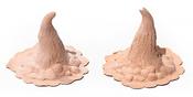 PXP Latex Horns Curved (4cm) Prosthetics | Dublin Body Paint